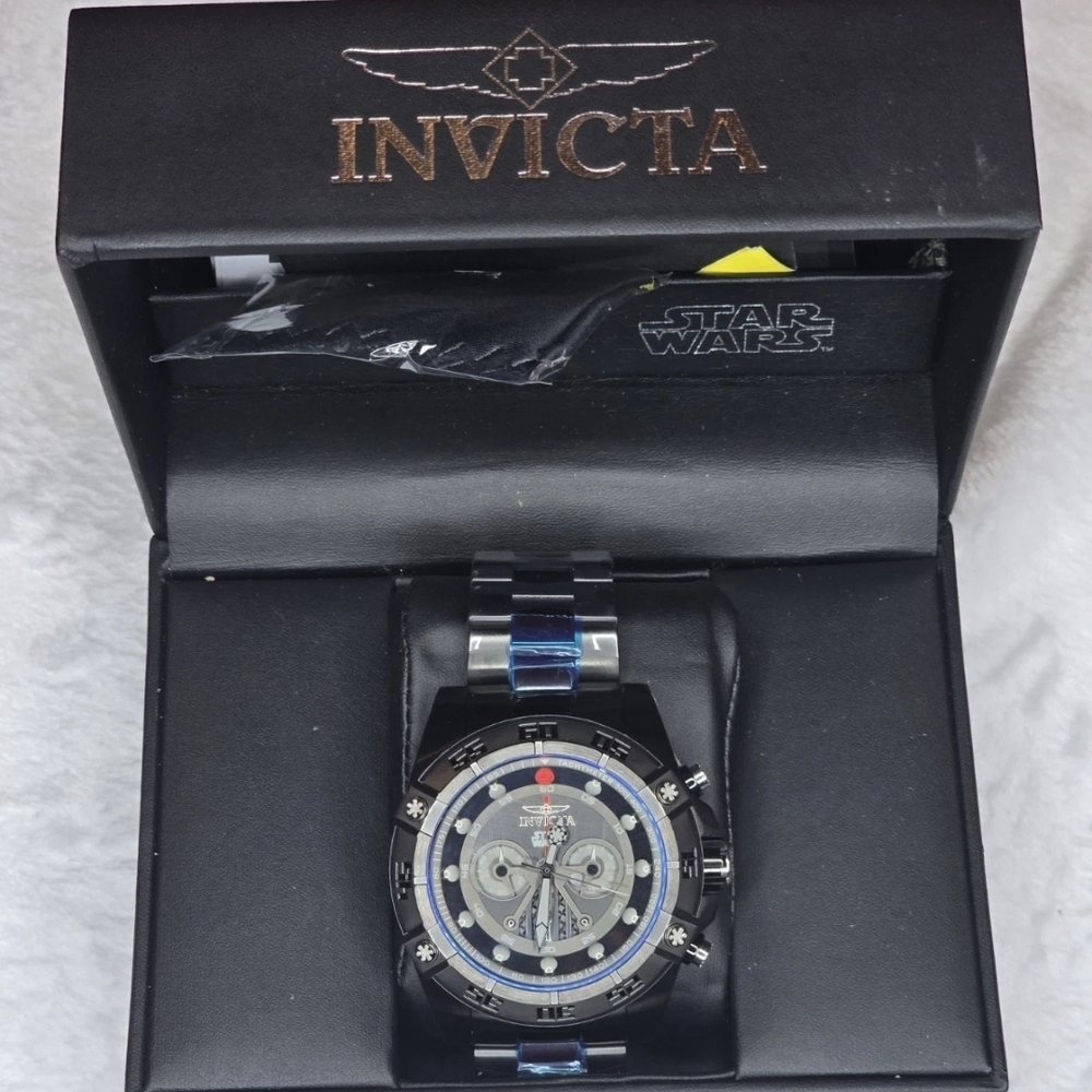 Invicta Darth Vader 1st Limited Eddition Star Wars Black and Silver Watch
